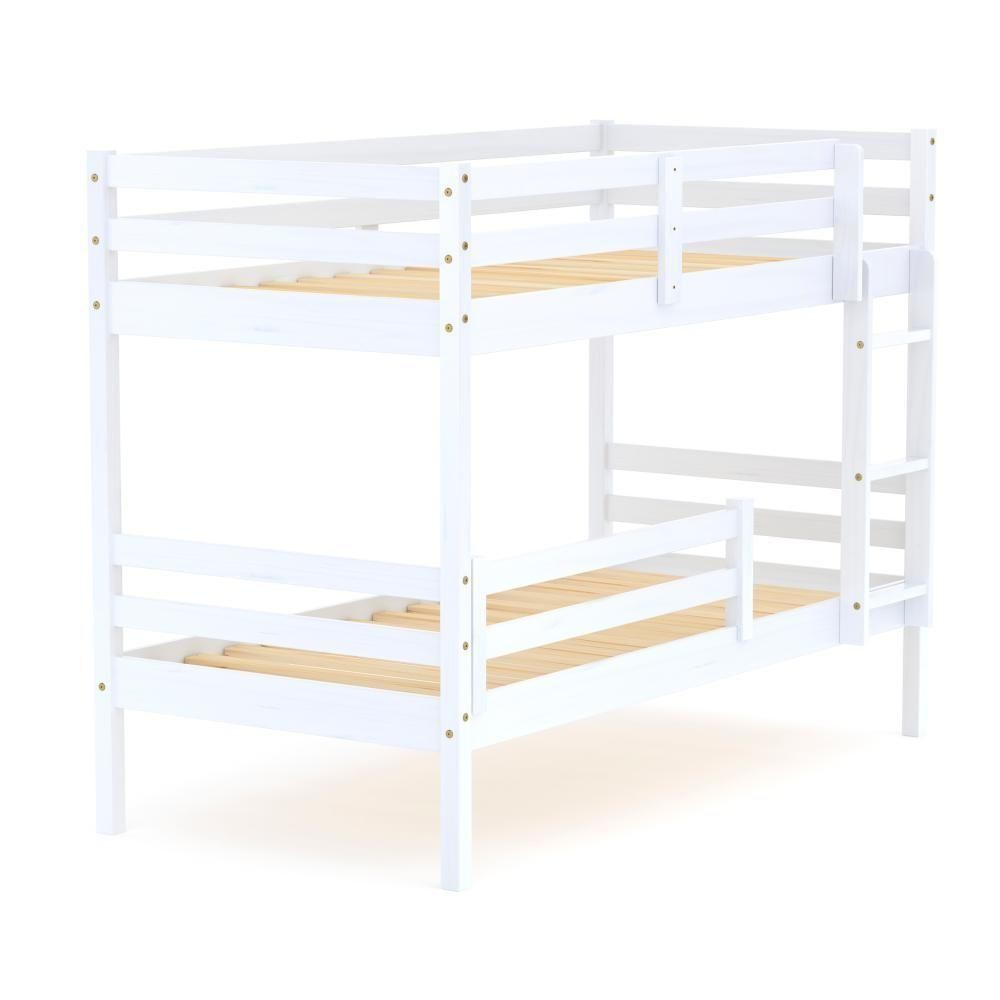 Beliche Solteiro Slim Grade Proteção Madeira Branco