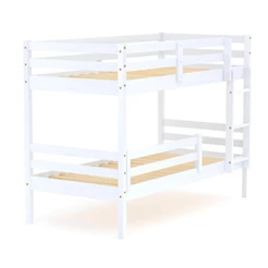 Beliche Solteiro Slim Grade Proteção Madeira Branco