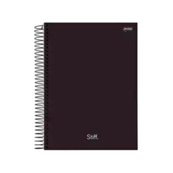Caderno 20 Matérias Universitário Stiff - Jandaia CAPA:PRETO