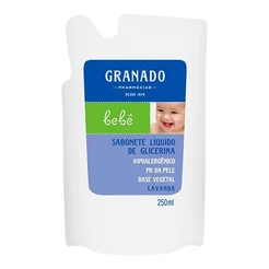 Sabonete Liquido Granado Bebe Lavanda Refil 250ml