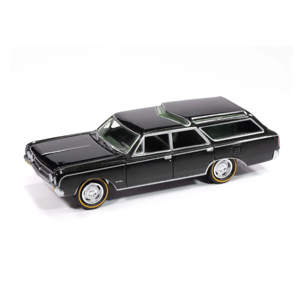 Miniatura Olds Vista Cruiser 1964 - Verde - C/ Box - Collector Tin - Johnny Lightning 1:64