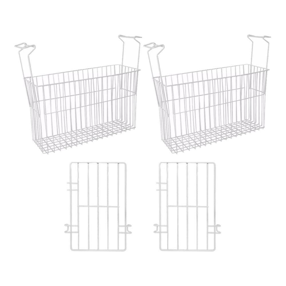 Kit - 2 Cestos Organizador Nextgen Para E Hf Metalfrio + 2 Separadores em Oferta na Shopee