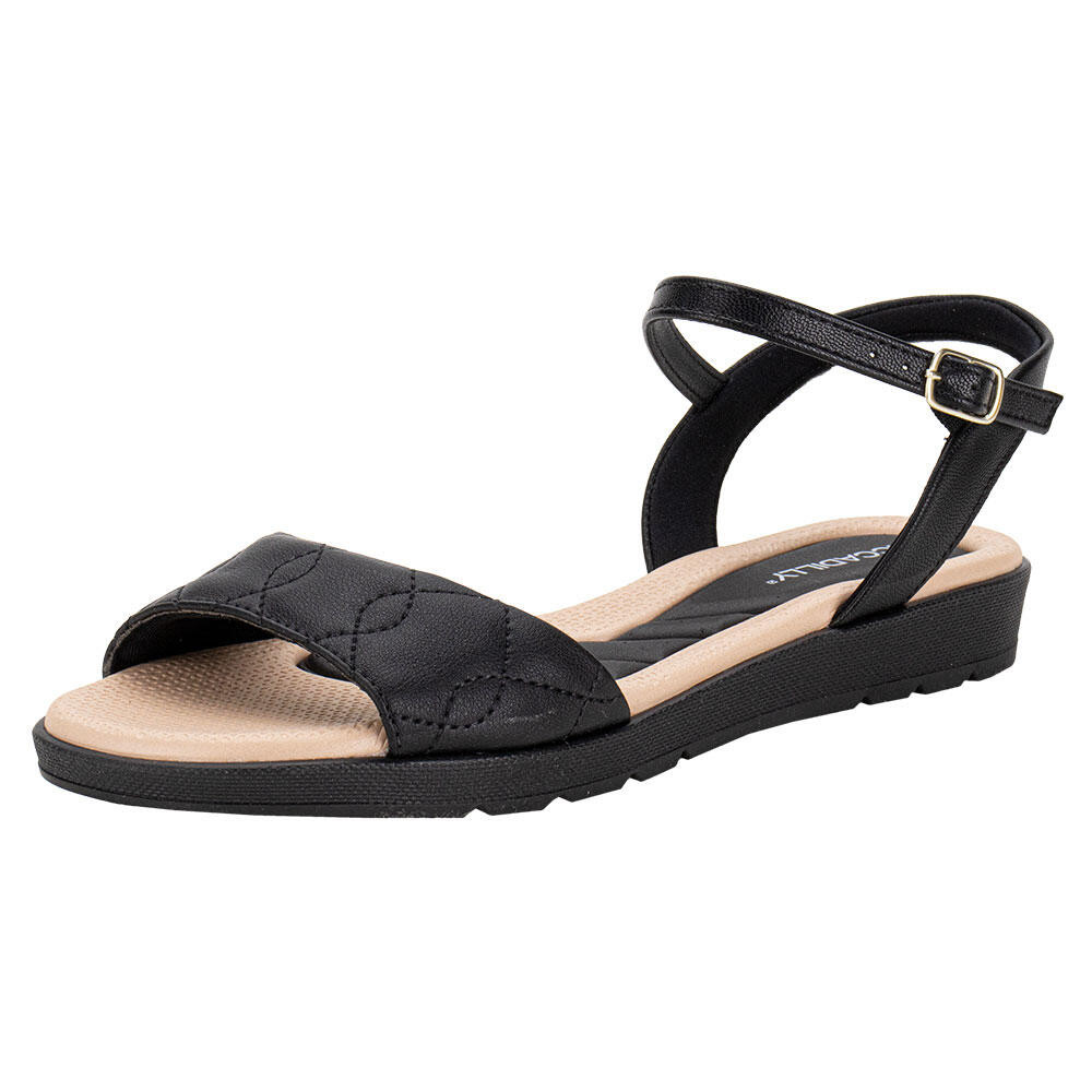 Sandália Feminina Flat Piccadilly 410036 em Oferta na Shopee