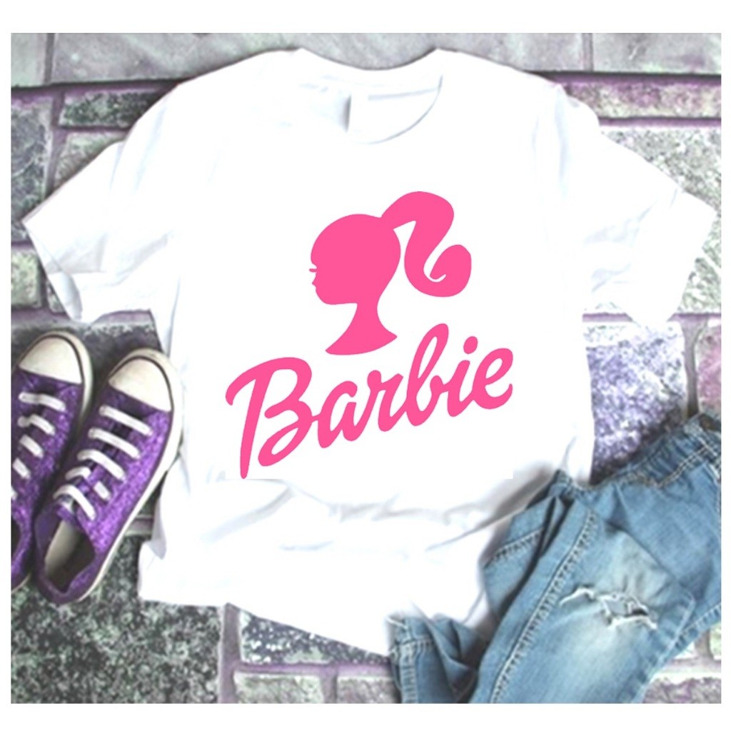 Camiseta Barbie Adulto Unissex Blusa Barbie Black Linda Camisa Ken