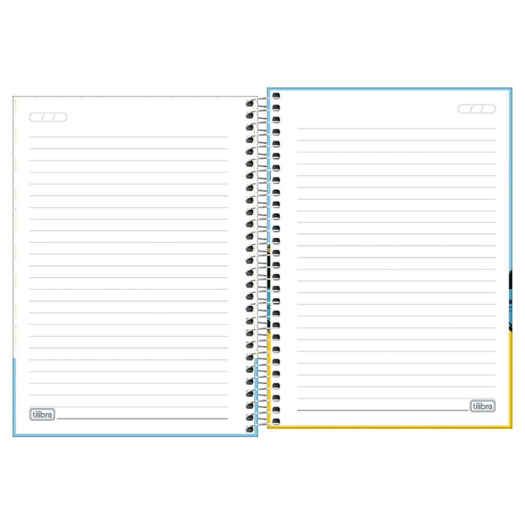 Caderno Espiral Capa Dura 1/4 (Pequeno) Snoopy 80 Folhas TILIBRA