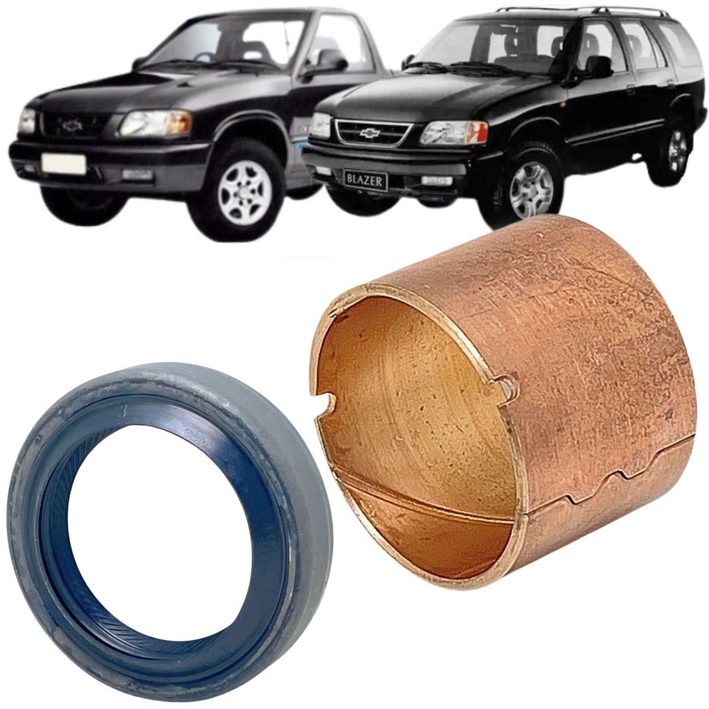RETENTOR + BUCHA SAÍDA CÂMBIO MANUAL MAZDA CARDAN TRASEIRO S10 BLAZER 4X2 96 a 01