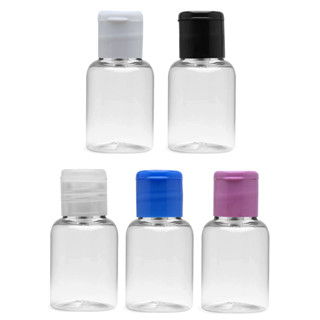 Frascos Plástico Pet 10Ml R18 tampa Flip Top para álcool gel, shampoo, sabonete líquido e cremes em Oferta na Shopee