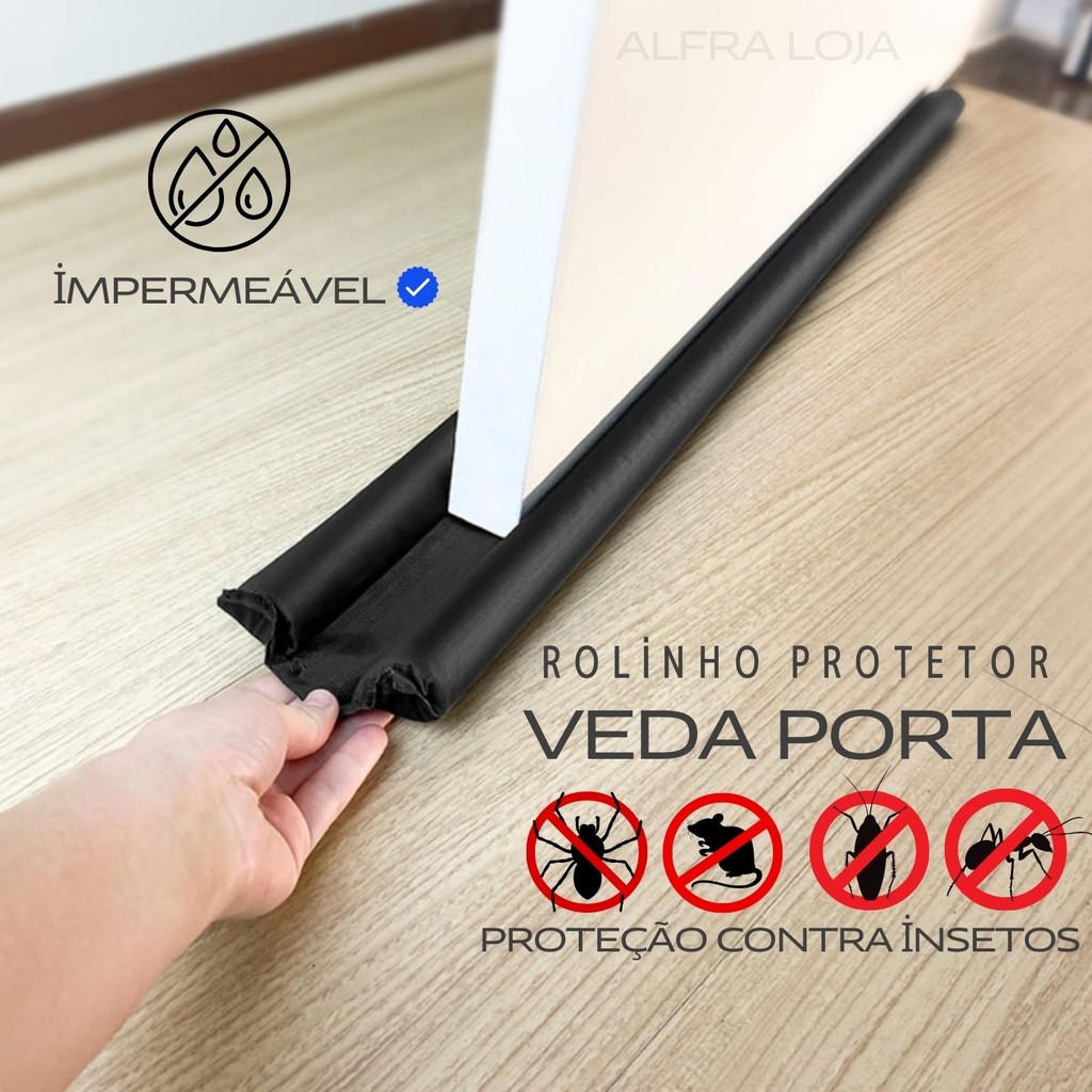 Veda Porta Impermeável Protetor de Porta Contra Insetos em Oferta na Shopee