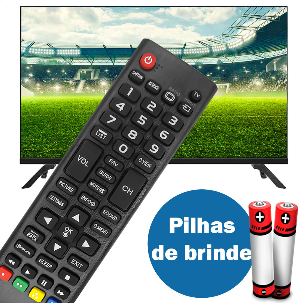 Controle Remoto Compatível com Tv LG Lcd Led Plasma 32LN540B