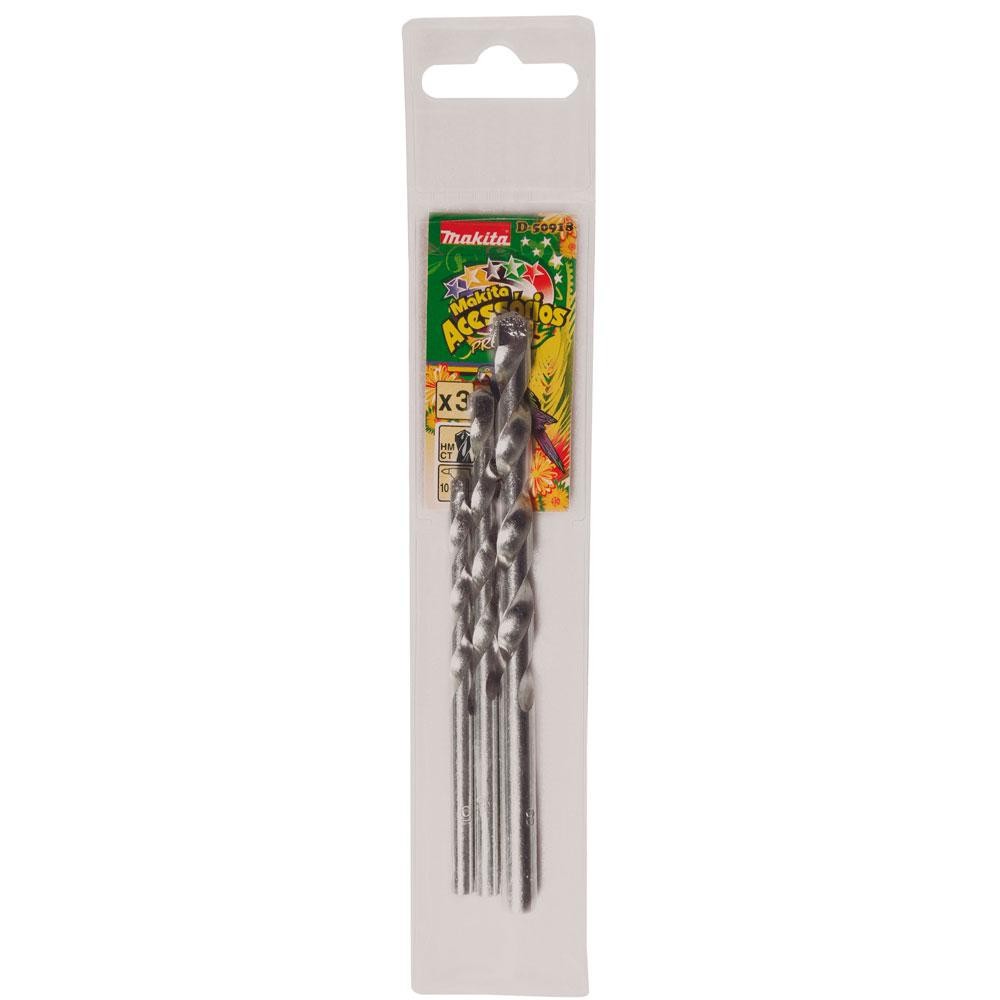 Jogo de brocas de wídea para alvenaria 5 a 8 mm 3 peças - Makita - Home & Living