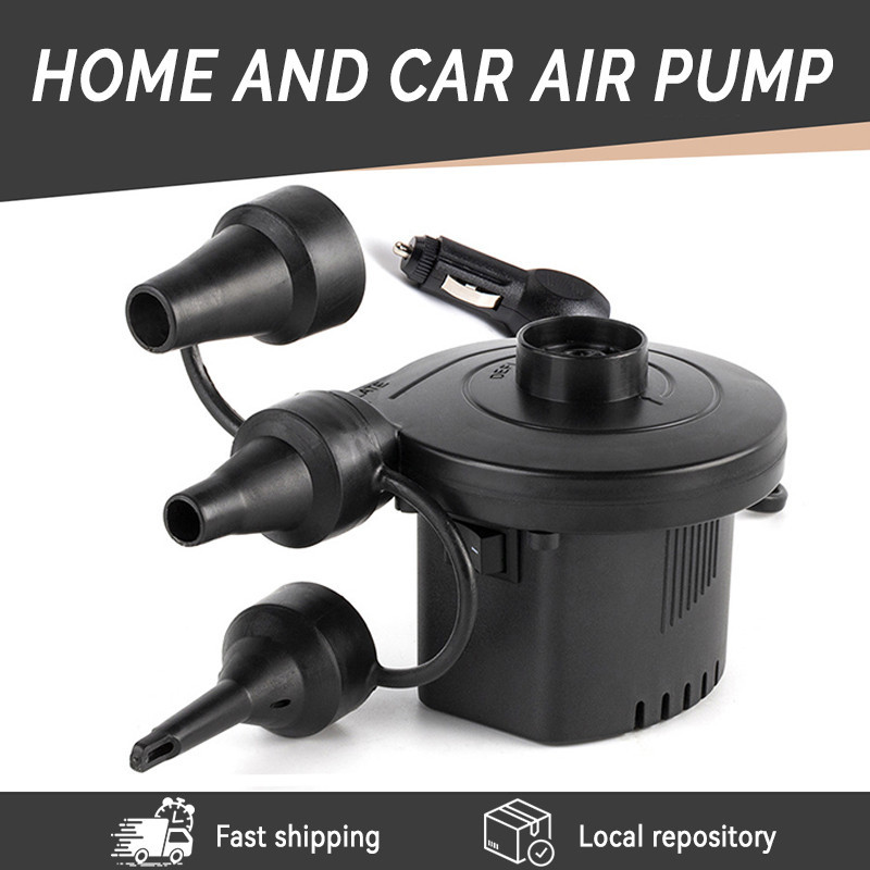 Elétrica Para uso Doméstico e Automotivo Portátil Esvaziar E Inflar Bivolt Bomba Elétrica Pneumática Para em Oferta na Shopee