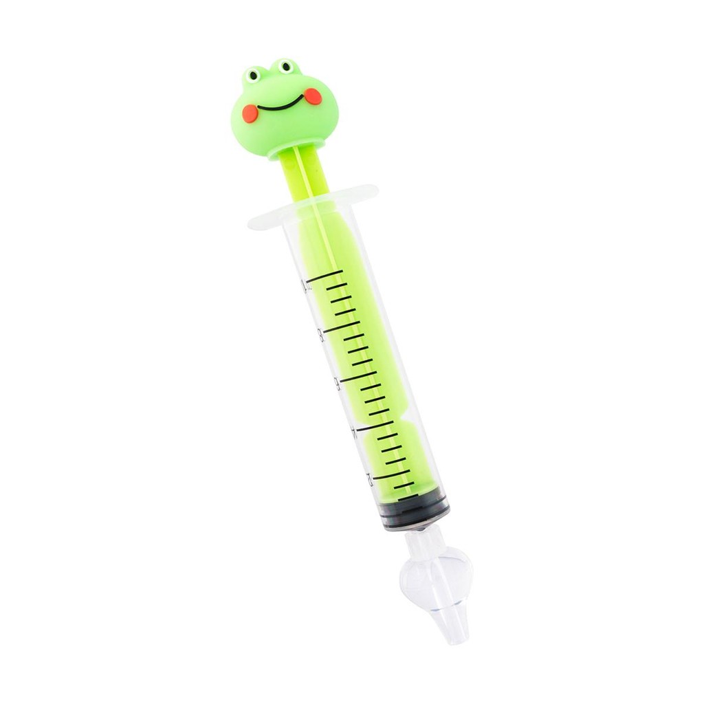 Seringa Lavador Nasal 10ml Sapinho Bico Silicone Pimpolho - Verde em Oferta na Shopee