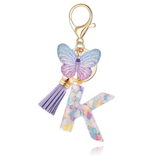 Az Inglês Resina Carta Chaveiro Pingente Homens Mulheres Bolsa Pingente Chaveiro em Oferta na Shopee