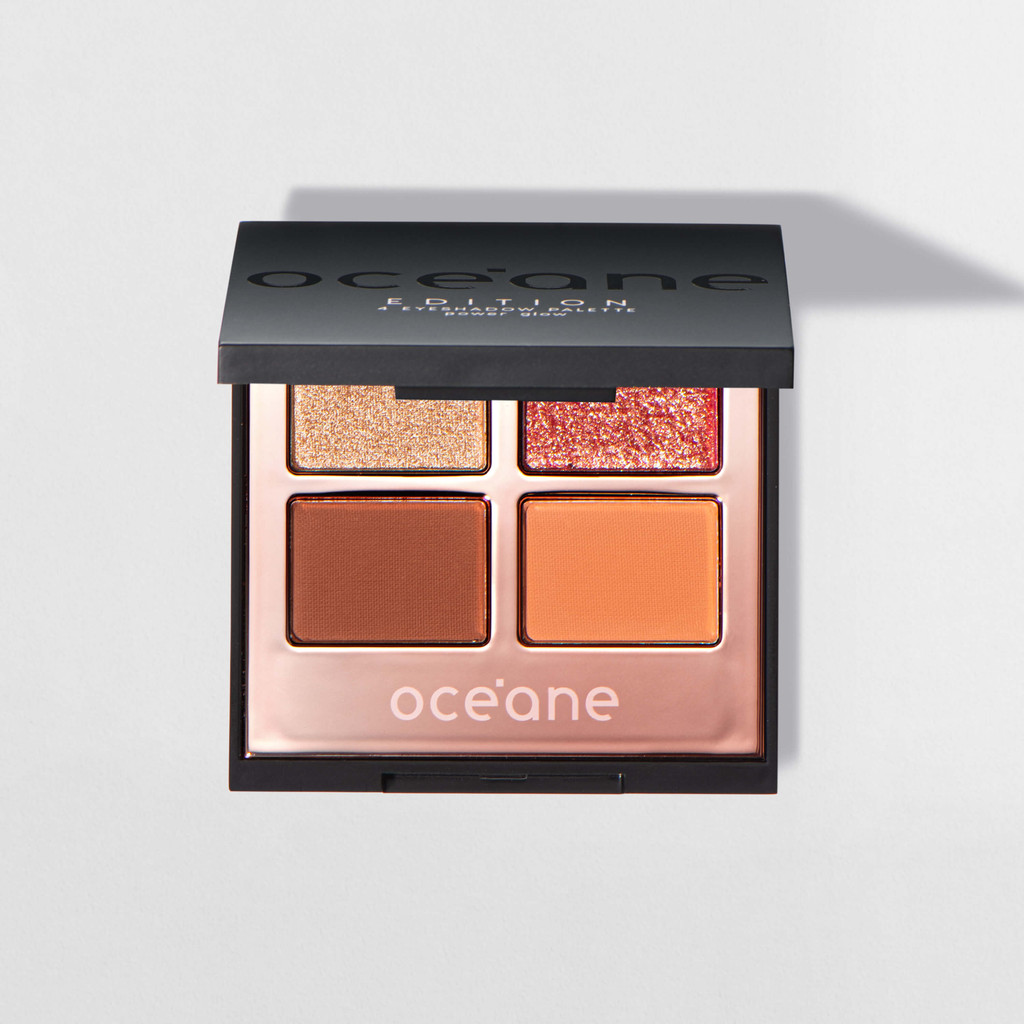 Paleta de Sombras – 4 Eyeshadow Palette Power Glow Océane Edition 4,5g - Beauty