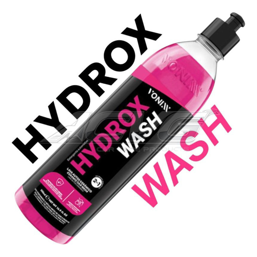 Lava Autos Cerâmico Vonixx Hydrox Wash 500ml 2 Em 1 Shampoo em Oferta na Shopee