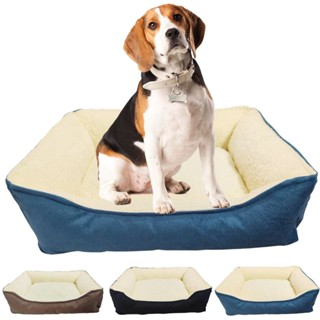 Cama Pet Cachorro Gato Retangular Suede Pelúcia Confort G em Oferta na Shopee