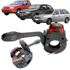 Chave Seta VW Volkswagen Gol / Saveiro / Parati com Pisca Alerta - Bola - 1994 a 1999 (Ospina OSP042068)