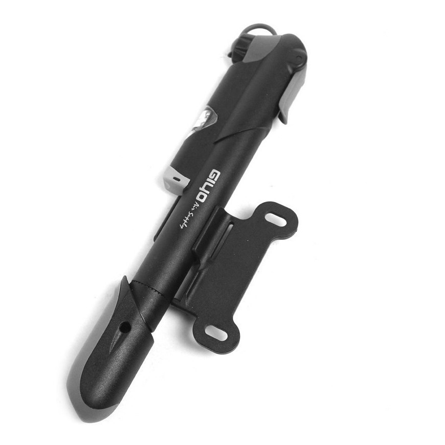 Bomba Bike Mini Pump Gp61 Giyo Telescópica Com Manômetro