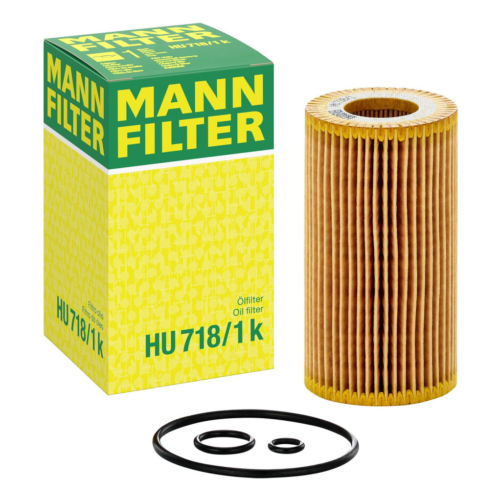 Filtro Óleo Lubrificante MB Mercedes-Benz Sprinter 311/ 313 / 413 - 2002 a 2011 (Mann HU718/1K)