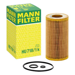 Filtro Óleo Lubrificante MB Mercedes-Benz Sprinter 311/ 313 / 413 - 2002 a 2011 (Mann HU718/1K)