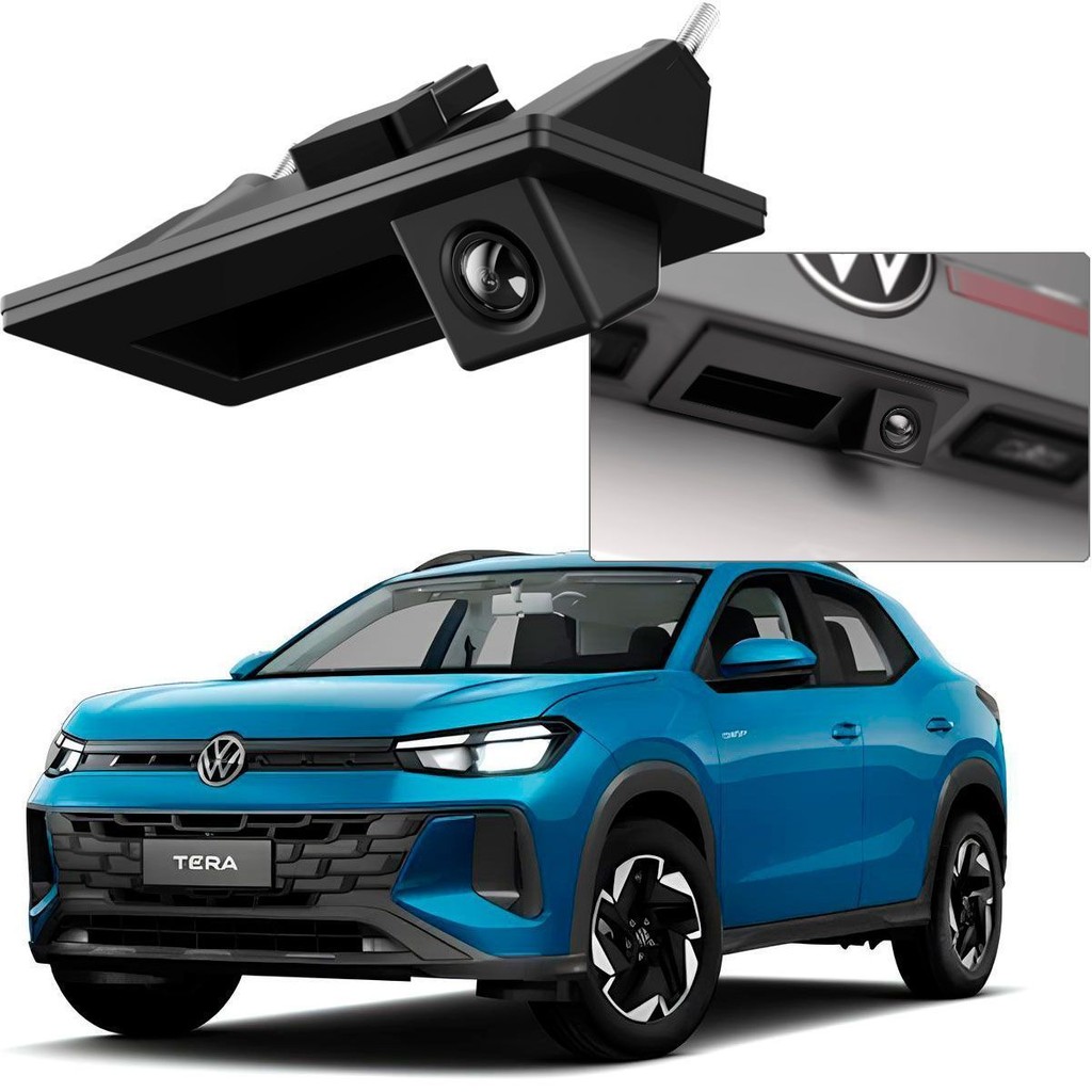 Câmera de Ré VW Tera 2026 Design Original Plug and Play