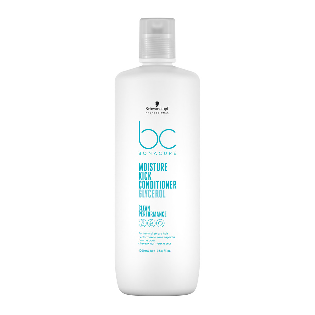 Bonacure Clean Performance Condicionador Moisture Kick 1L em Oferta na Shopee