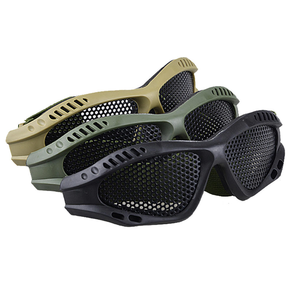 Óculos De Proteção Para A Malha De Arame , Segurança Anti-Embaciamento Jogos Ao Ar Livre Paintball Esportivo Riding , Safety Face Máscara Os Olhos