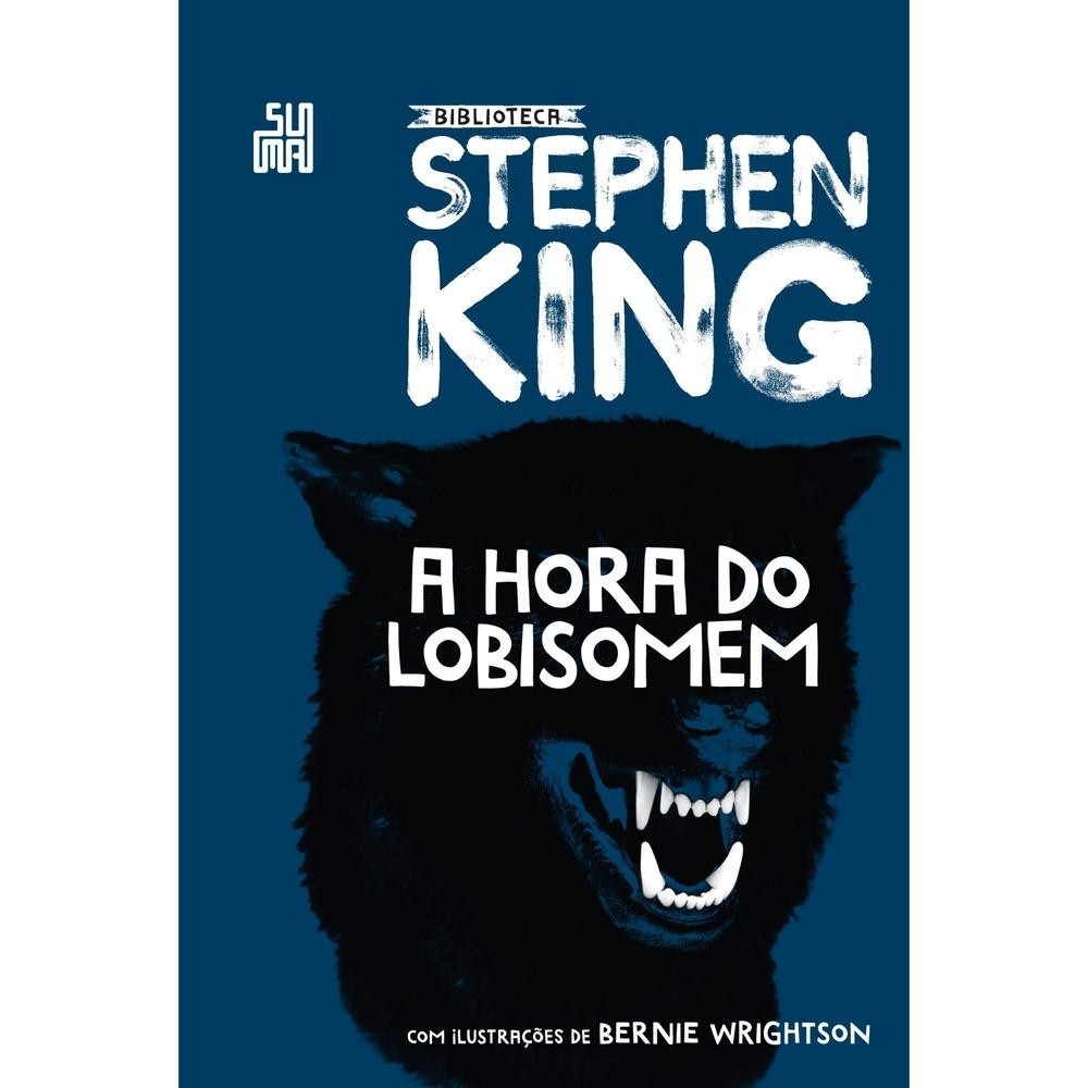 Capa do livro A hora do lobisomem