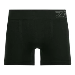 Cueca Boxer Plus Lisa ZR no cós Sem Costura Preta