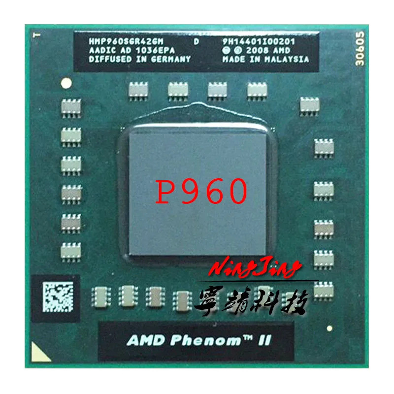 [Estoque pronto] amd phenom ii Quad Core p960 1.8ghz Quad Core Quad Core Wire Range processador cpu hmp960sgr42gm s1 soq