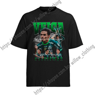 Camiseta Premium 100% Algodão Unissex jogador de Futebol Veiga verdao Streetwear Lançamento 2024 Envio Imediato Motors em Oferta na Shopee
