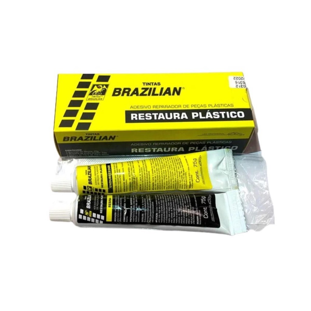 Restaura Plástico para-choque Brazilian em Oferta na Shopee