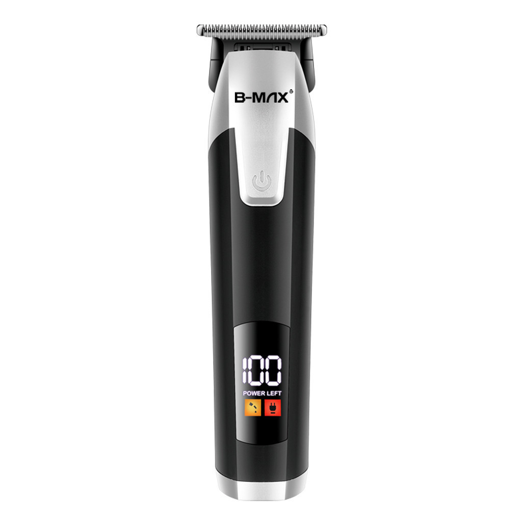 Maquina De cortar Cabelo Barbearia Recarregável Barba Sem Fio Potente Máquina De Corte B-Max BM-C026