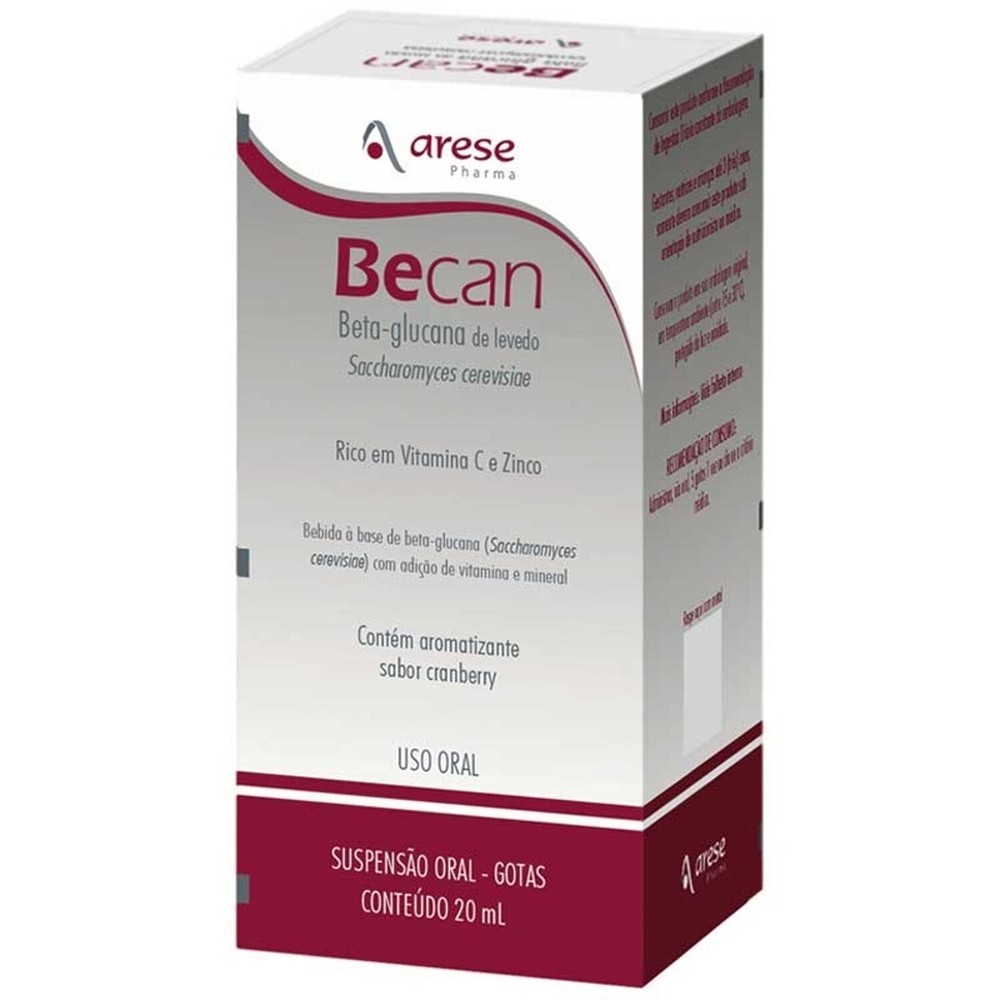 Becan Suspensao Oral Gotas 20ml em Oferta na Shopee