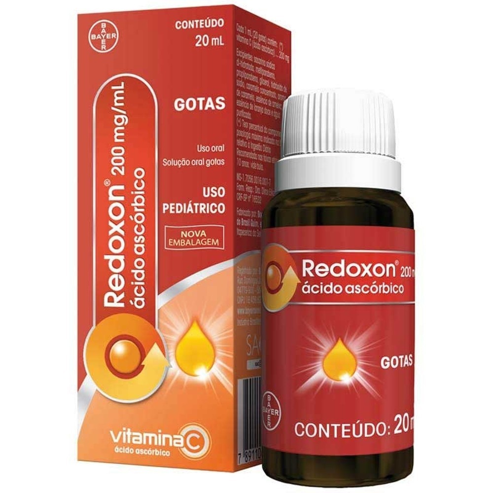 Redoxon Gotas 200mg 20ml em Oferta na Shopee