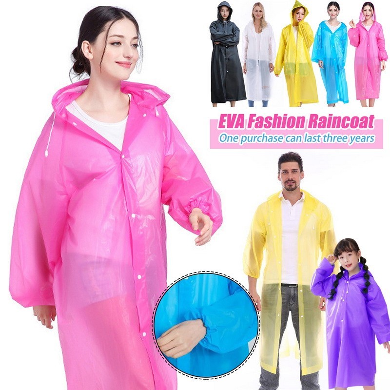 Capa De Chuva À Prova D'água Para Viagem Adulta Moda Capas Ao Ar Livre Roupas Leves E Reutiliz