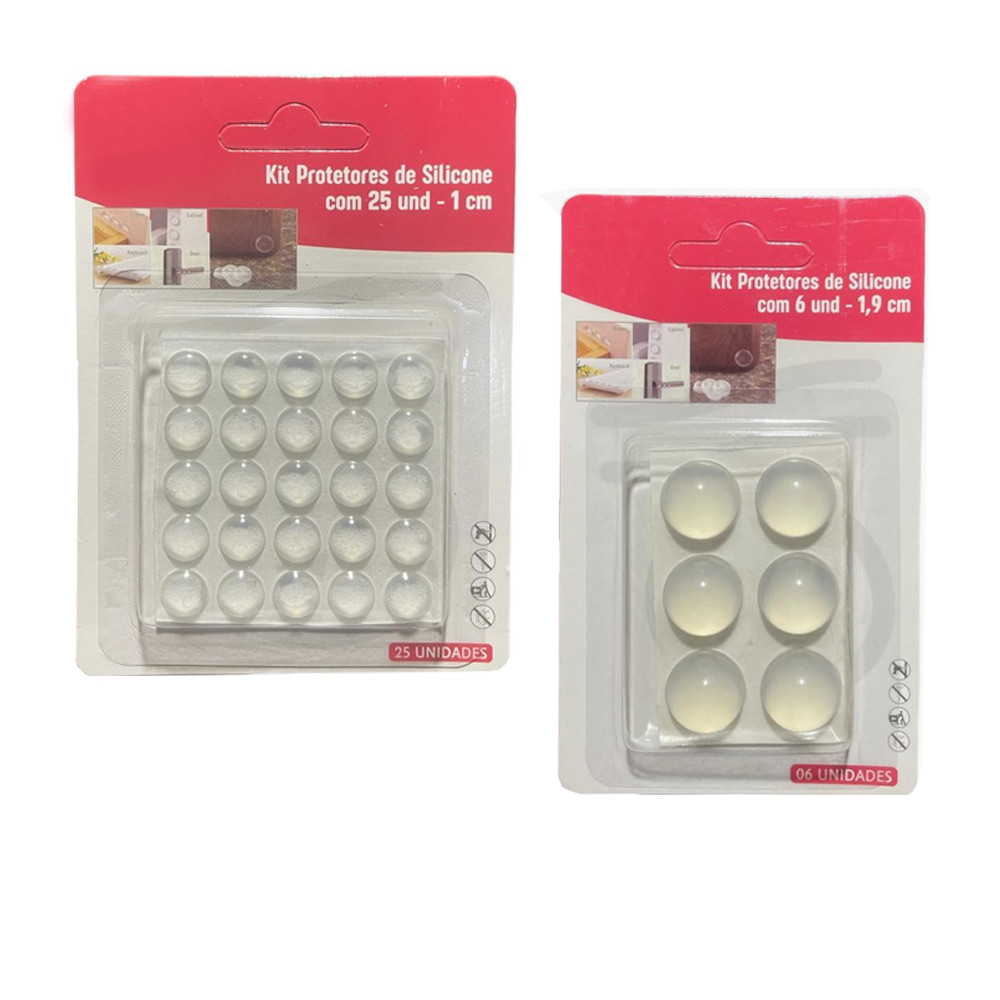 Protetor de Silicone Gotas Antimpacto Multiuso Adesivo em Oferta na Shopee