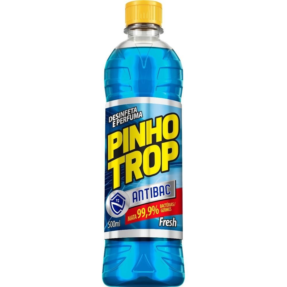 Desinfetante Antibac Pinho Trop Fresh 500ml em Oferta na Shopee