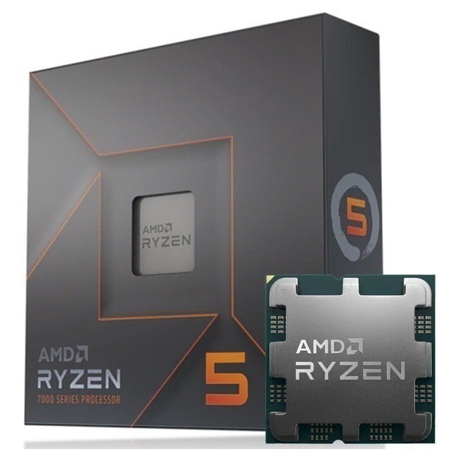 Processador Amd Ryzen 5 7600x, 6 Core 12 Threads, Am5