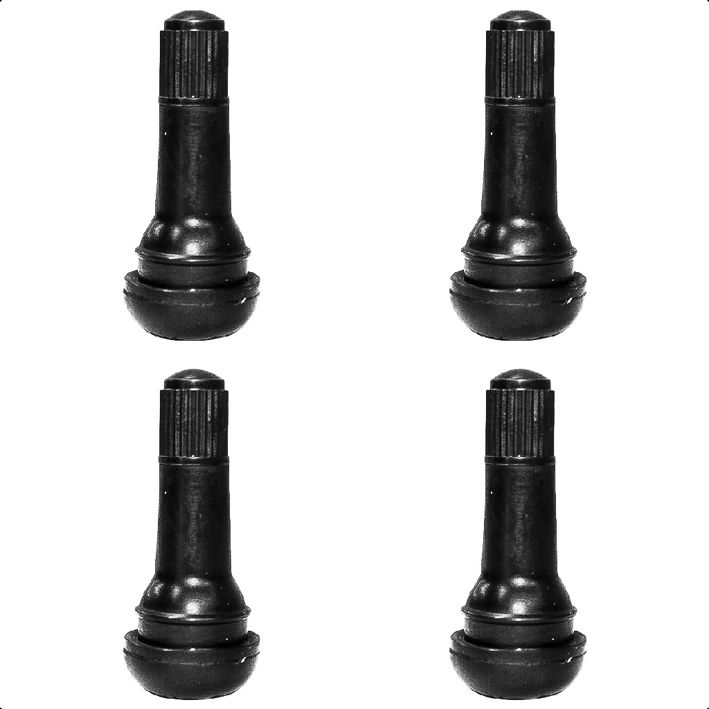 Kit 4 Bicos Válvula Para Pneus Sem Câmara de Moto TR413 Aro 14 a 32 em Oferta na Shopee