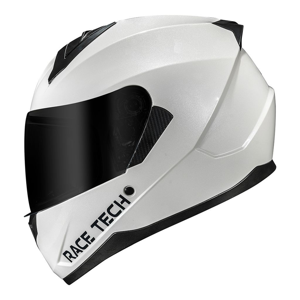 Capacete Race Tech Sector Monocolor Branco em Oferta na Shopee