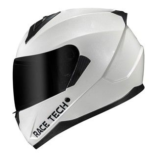 Capacete Race Tech Sector Monocolor Branco em Oferta na Shopee