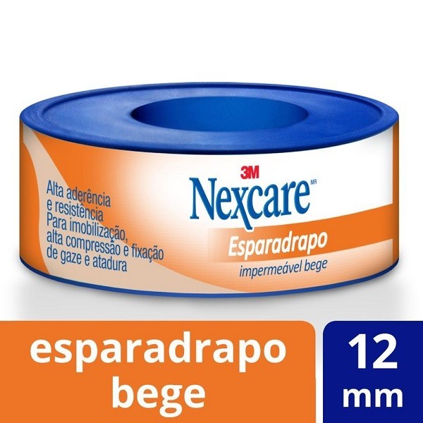 Esparadrapo Impermeavel Nexcare 12MM X 3M Bege em Oferta na Shopee