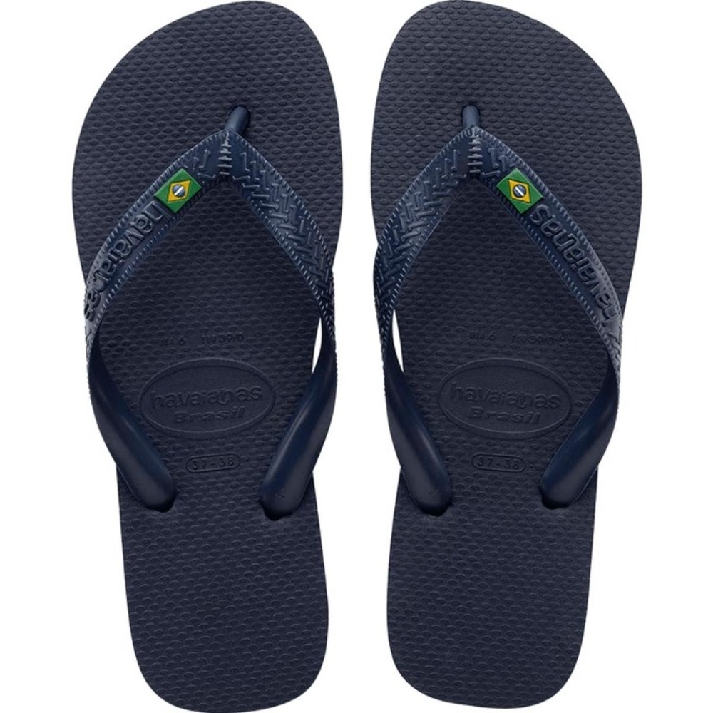 Chinelo Havaianas Brasil - Marinho em Oferta na Shopee