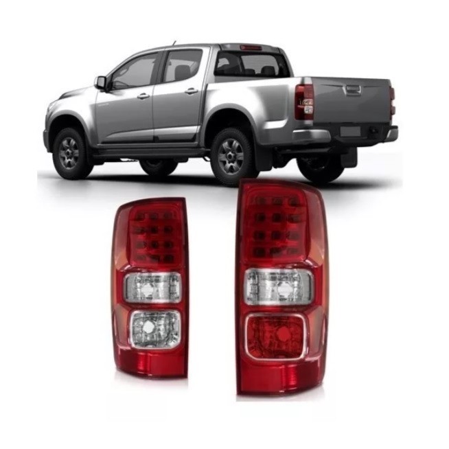 Lanterna Traseira Led Bicolor  S10 2012 2013 2014 2015 2016