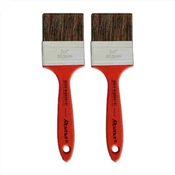 Pincel Trincha Multiuso Pintura Latex Acrílica 2.1/2 Kit C/2