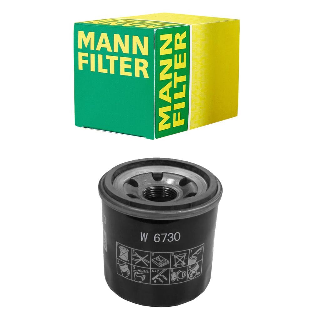 Filtro Óleo Nissan Sentra Renault Clio Sandero MANN-FILTER em Oferta na Shopee