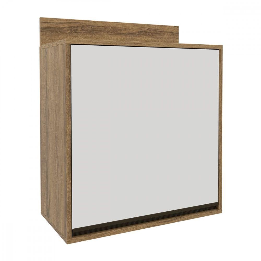 Armário Aéreo Confort Cinamomo Com Off White Batrol Cinamomo Com Off White - Home & Living