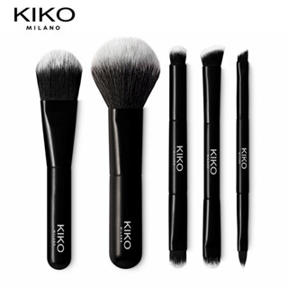 KIKO Milano Conjunto de pincéis de maquiagem / 5pcs+Saco organizador