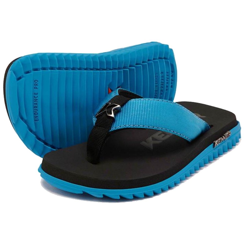 Chinelo Infantil Kenner Kivah Kids TKS - Preto e Azul em Oferta na Shopee